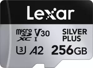 Карта памяти Lexar Professional SILVER PLUS microSDXC LMSSIPL256G-BNANG 256GB фото