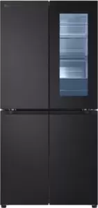 Четырёхдверный холодильник LG GC-V22FFBMB фото