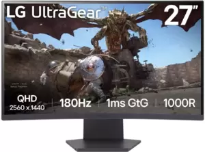 Игровой монитор LG UltraGear 27GS60QC-B