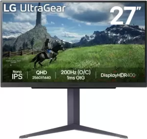 Игровой монитор LG UltraGear 27GS85Q-B фото