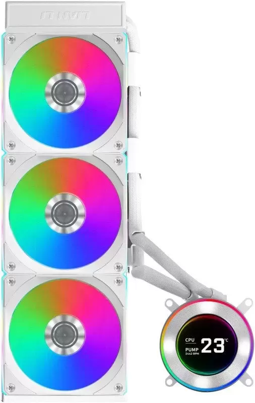 Система жидкостного охлаждения для процессора Lian Li Hydroshift II LCD-C 360CL GHS2LCD36RW G89.GHS2LCD36RW.R0 фото
