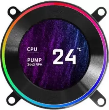 Система жидкостного охлаждения для процессора Lian Li Hydroshift II LCD-C 360N GHS2LCD36B G89.GHS2LCD36B.R0 фото