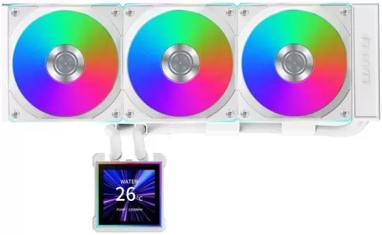 Система жидкостного охлаждения для процессора Lian Li HydroShift II LCD-S 360CL G89.GHS2LCDS36CW.R0 фото