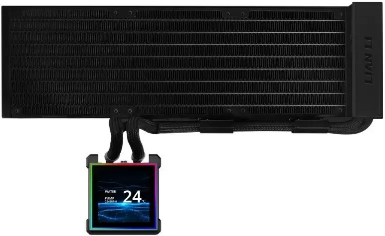 Система жидкостного охлаждения для процессора Lian Li HydroShift II LCD-S 360N G89.GHS2LCDS36NB.R0 фото 4