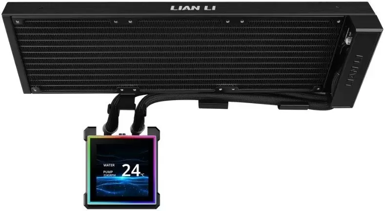 Система жидкостного охлаждения для процессора Lian Li HydroShift II LCD-S 360N G89.GHS2LCDS36NB.R0 фото 5
