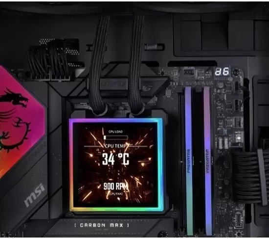 Система жидкостного охлаждения для процессора Lian Li HydroShift II LCD-S 360TL G89.GHS2LCDS36TB.R0 фото