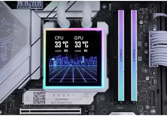 Система жидкостного охлаждения для процессора Lian Li HydroShift II LCD-S 360TL G89.GHS2LCDS36TW.R0 фото