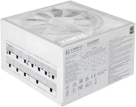 Блок питания Lian Li SX Platinum 1200 G9P.SX1200P.W000.RU фото
