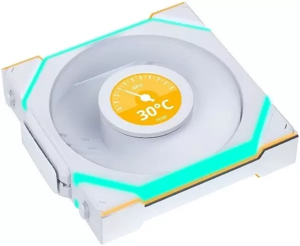 LIAN LI Uni Fan SL 120 Wireless LCD G99.12SLLCD1W1W.R0