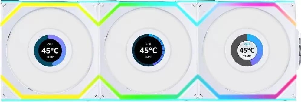 Вентилятор для корпуса Lian Li Uni Fan SL 120 Wireless LCD G99.12SLLCD1W3W.R0 фото