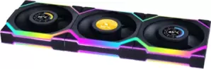 Комплект вентиляторов для корпуса с контроллером Lian Li Uni Fan SL 120 Wireless LCD Reverse G99.12RSLLCD1W3B.R0 фото