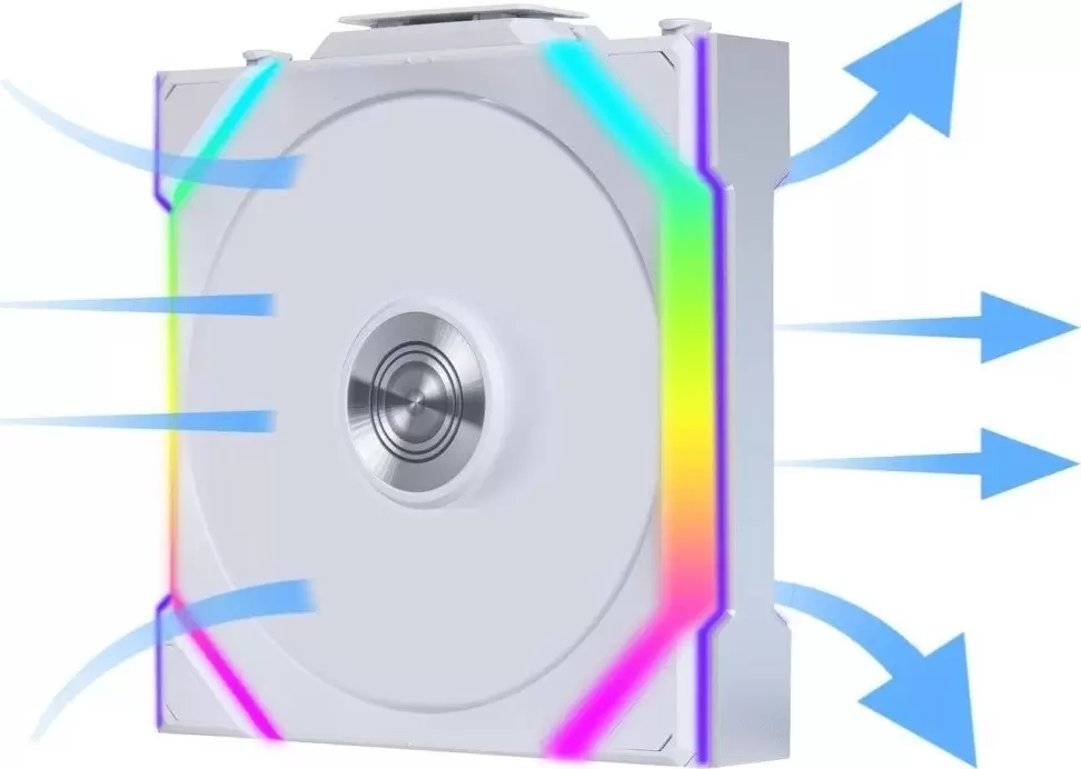 Комплект вентиляторов для корпуса с контроллером Lian Li Uni Fan SL 120 Wireless Reverse G99.12RSL1W3W.R0 фото