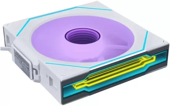 Комплект вентиляторов для корпуса с контроллером Lian Li Uni Fan SL-INF 120 Wireless Reverse 12RSLIN1W3W G99.12RSLIN1W3W.R0 фото