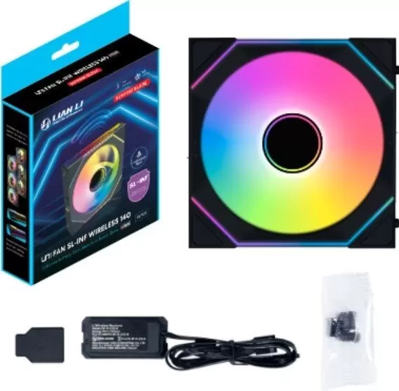 Вентилятор для корпуса Lian Li Uni Fan SL-INF 140 Wireless 14RSLIN1W1B G99.14RSLIN1W1B.R0 фото