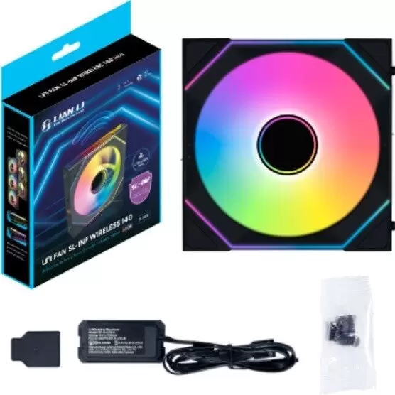 Вентилятор для корпуса Lian Li Uni Fan SL-INF 140 Wireless 14SLIN1W1B G99.14SLIN1W1B.R0 фото