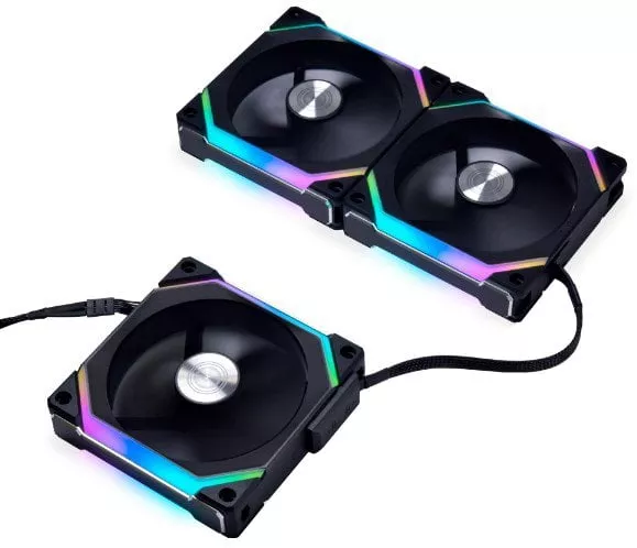 Набор вентиляторов с контроллером Lian Li Uni Fan SL V2 120 G99.12SLV23B.00 фото