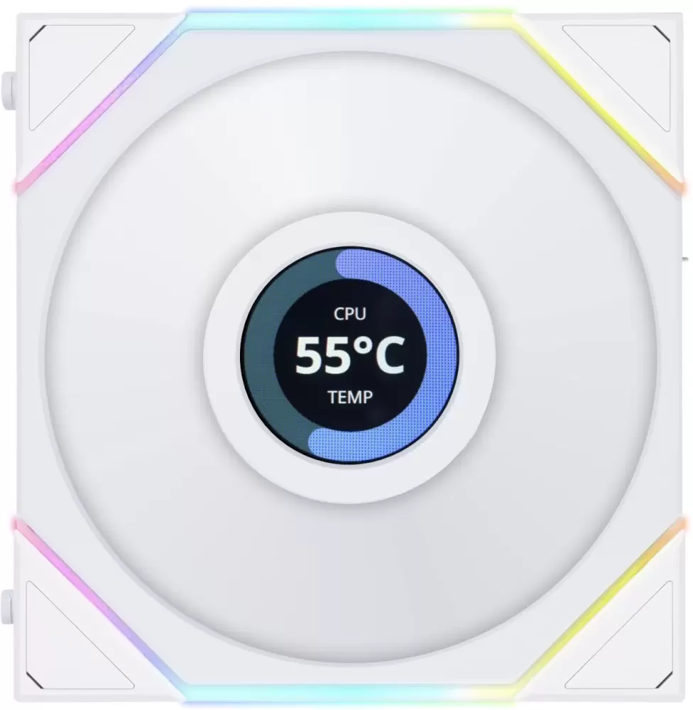 Комплект вентиляторов для корпуса Lian Li Uni Fan TL 120 Reverse Triple Pack G99.12RTL3W.00 фото