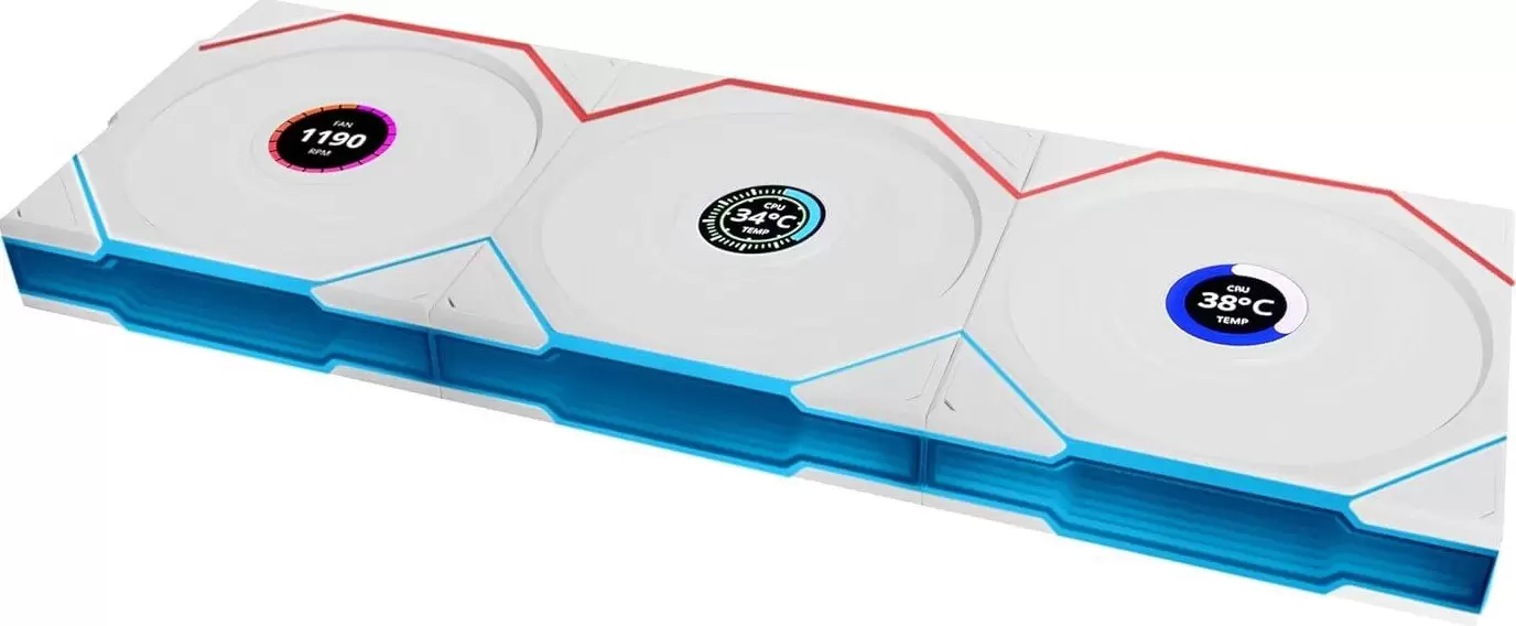 LIAN LI Uni Fan TL 120 Wireless 12TLLCD1W3W G99.12TLLCD1W3W.R0