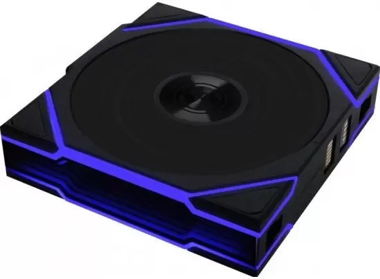 Комплект вентиляторов для корпуса с контроллером Lian Li Uni Fan TL 120 Wireless Reverse 12RTL1W3B G99.12RTL1W3B.R0 фото