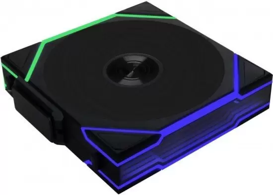 Комплект вентиляторов для корпуса с контроллером Lian Li Uni Fan TL 120 Wireless Reverse 12RTL1W3B G99.12RTL1W3B.R0 фото
