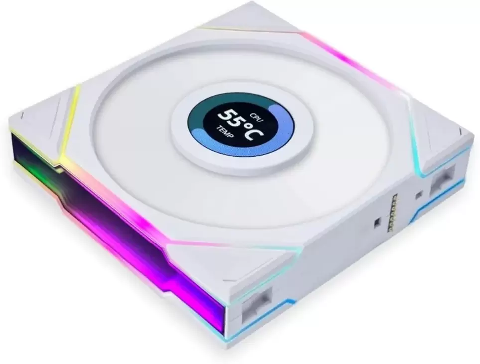 Вентилятор для корпуса Lian Li Uni Fan TL LCD 120 G99.12TLLCD1W.00 фото
