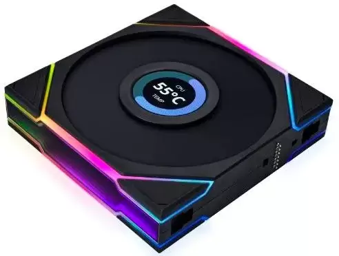 Вентилятор для корпуса Lian Li Uni Fan TL LCD 120 Reverse G99.12RTLLCD1B.00 фото