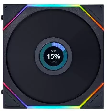 Вентилятор для корпуса Lian Li Uni Fan TL LCD 120 Reverse G99.12RTLLCD1B.00 фото