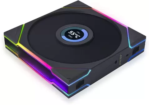 Вентилятор для корпуса Lian Li Uni Fan TL LCD 140 G99.14TLLCD1B.00 фото