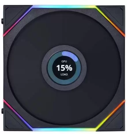 LIAN LI Uni Fan TL LCD 140 Reverse G99.14RTLLCD1B.00