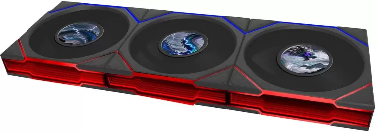 LIAN LI Uni Fan TL LCD Flex 120 12TLLCD1F3B G9F.12TLLCD1F3B.R0