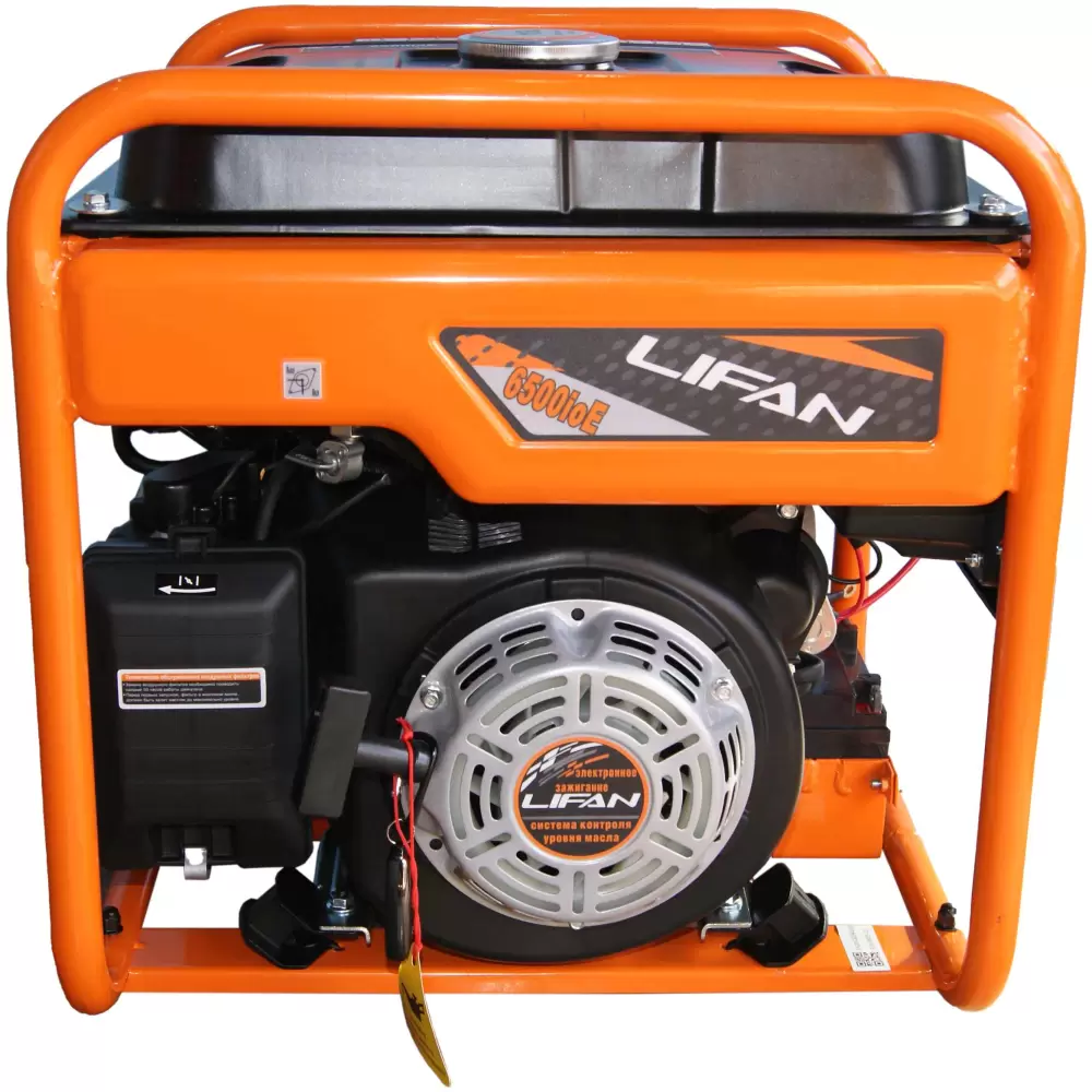 Бензиновый генератор Lifan 6500ioE фото