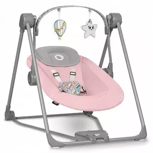 Качели для новорожденных Lionelo Otto Baby (розовый) фото