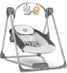 Качели для новорожденных Lionelo Otto Cozy Grey (серый) фото
