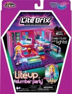 Конструктор Lite Brix Girls Пижамная вечеринка фото