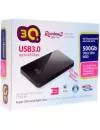 Внешний жесткий диск 3Q Rainbow 2 Style Line T290S Black (3QHDD-T290S-BB500) 500 Gb фото 7
