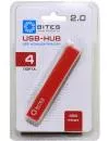 USB-хаб 5bites HB24-204RD фото 3