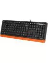 Клавиатура A4Tech FKS10 (оранжевый) фото 2