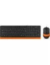 Проводной набор клавиатура + мышь A4Tech Fstyler F1010 Orange icon