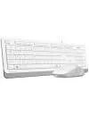 Проводной набор клавиатура + мышь A4Tech Fstyler F1010 White фото 3