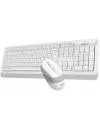 Набор клавиатура + мышь A4Tech Fstyler FG1010 (White) фото 3