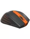 Компьютерная мышь A4Tech Fstyler FG30 Black/Orange icon 4