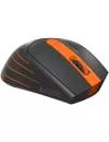 Компьютерная мышь A4Tech Fstyler FG30S Black/Orange фото 4