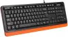 Клавиатура A4Tech Fstyler FKS10 (черный/оранжевый) фото 2