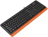 Клавиатура A4Tech Fstyler FKS10 (черный/оранжевый) фото 4