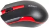 Мышь A4Tech G3-200N (черный/красный) фото 2