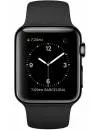 Умные часы Apple Watch Edition 38mm Space Black with Black Sport Band (MLCK2) фото 4