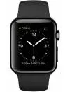 Умные часы Apple Watch Edition 38mm Space Black with Black Sport Band (MLCK2) icon 4