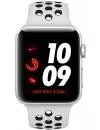 Умные часы Apple Watch Nike+ LTE 42mm Silver Aluminium Case with Pure Platinum/Black Nike Sport Band (MQLC2) фото 2