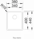 Кухонная мойка Blanco Claron 340-IF/N icon 2