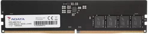 Оперативная память A-DATA 16ГБ DDR5 4800 МГц AD5U480016G-B icon